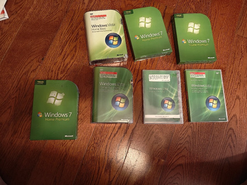 Lot microsoft windows - of, 7