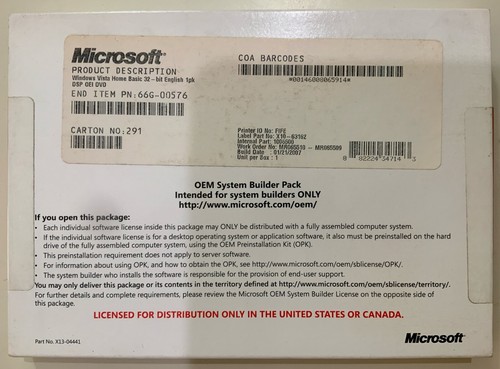 Oem microsoft windows - oem,